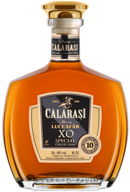 detail Brandy XO 10-ročný 40% 0,5 l Calarasi