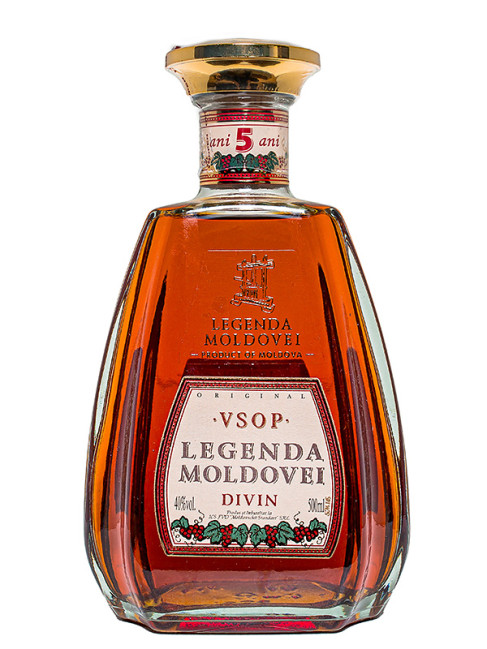 detail Brandy Legenda Moldavei VSOP 5-ročný 40% 0,5l