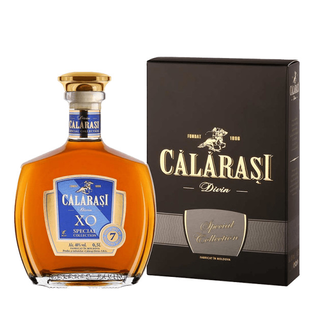 detail Brandy XO 7-ročná 40% 0,5 l Calarasi