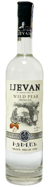detail Ovocný destilát z divokej hrušky 0,5L 50% IJEVAN
