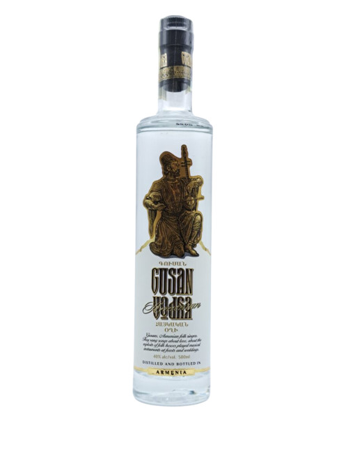 detail Arménska vodka 0,5 l 40 % Gusan vodka