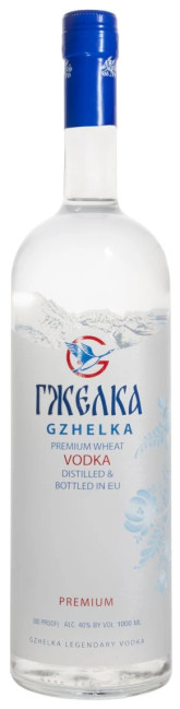 detail Vodka Gželka 1l 40%