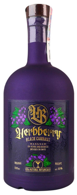 detail Balsám Čierne ríbezle 35%, 0,5 l Herbberry