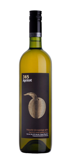 detail Marhuľové polosladké víno 12% 0,75l 365