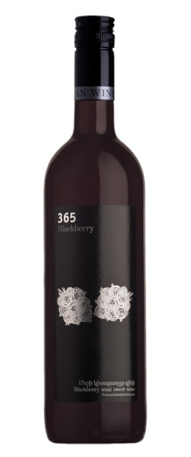 detail Ostružinové polosladké víno 12% 0,75 l 365