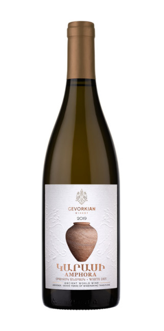 detail Víno bílé suché Amfora 12% 0,75l Gevorkian