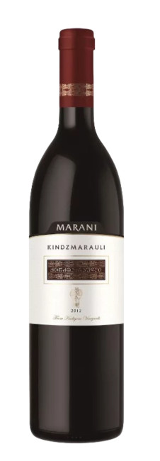 detail Červené polosladké víno Kindzmarauli BIO 0,75 l Marani