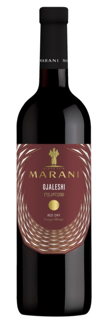detail Červené suché víno Ojaleshi 0,75 l 14% Marani