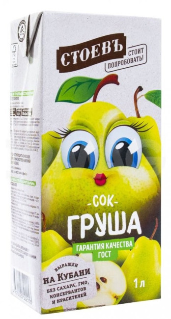 detail Hrušková šťava 1L Stoev