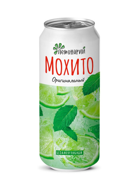 detail Koktejl Mojito Alk 0% 0,45l Lemonary