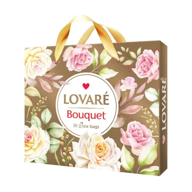detail Čaj Assorti Bouquet 32×2 g Lovaré