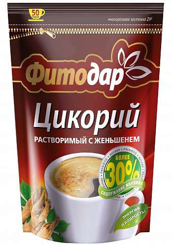 detail Cikorka rozpustná so ženšenom 100g Fitodar