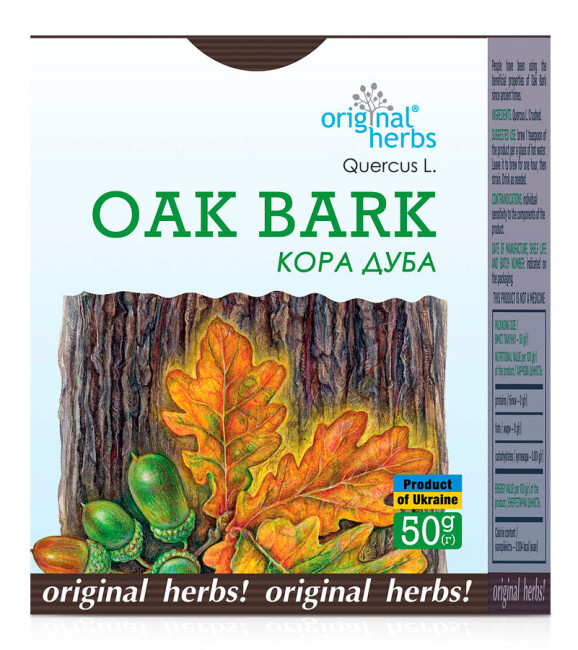 detail Bylinkový čaj - Dubová kôra 50g Original Herbs