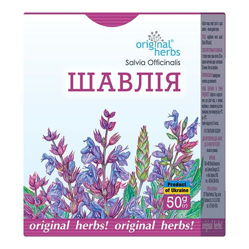 detail Bylinný čaj Šalvia 50g Original Herbs