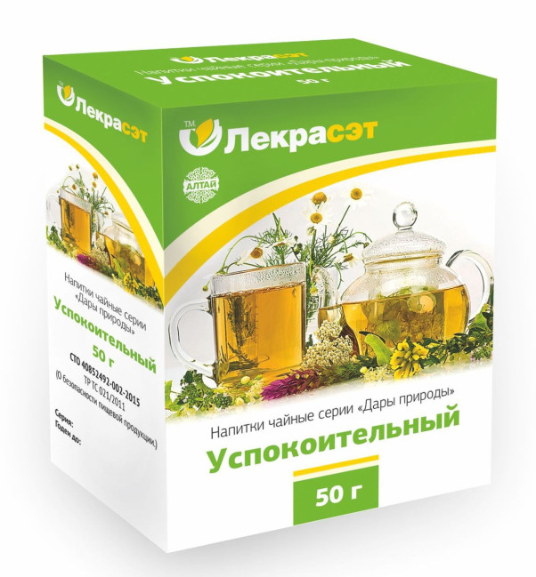 detail Bylinná zmes Upokojujúca 50g Lekraset