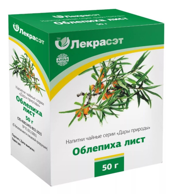 detail Rakytníkový list 50g Lekraset
