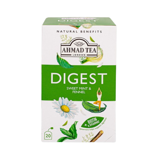 detail Bylinný čaj Digest 20×1,5 g Ahmad Tea