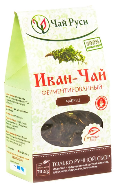 detail Ivan-čaj s tymianom 70g Čaj Rusi