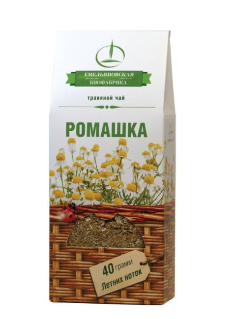 detail Bylinný čaj Harmanček 40g Emeljanovská Biofabrika