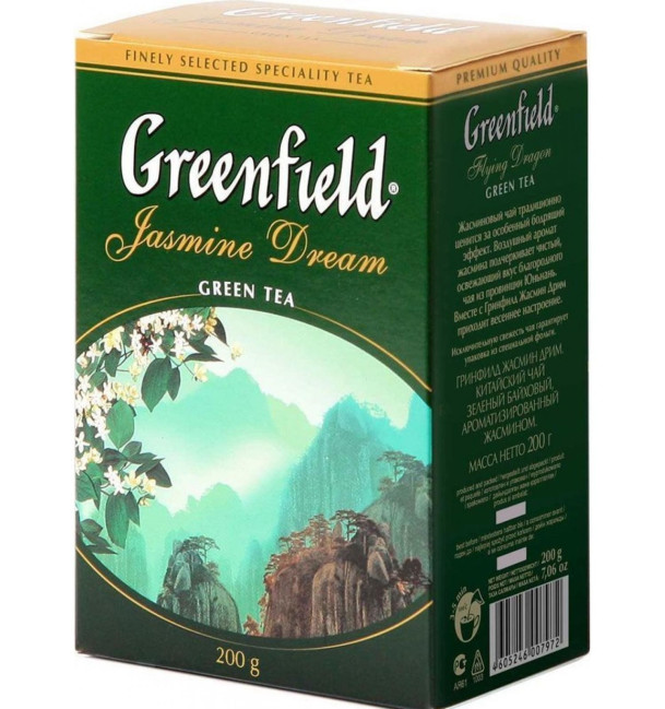 detail Zelený čaj Jasmine Dream 200 g Greenfield