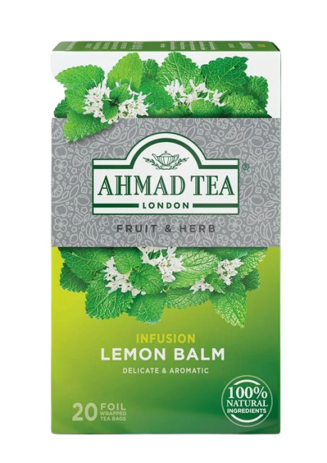 detail Bylinkový čaj Lemon Balm 30 g 20×1,5 g Ahmad Tea