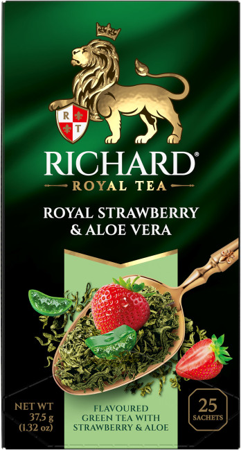 detail Čaj Royal Strawberry & Aloe Vera 25×1,5 g Richard