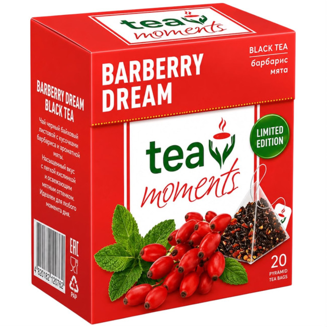 detail Čaj Barberry Dream 36g 20×1,8g Tea Moments