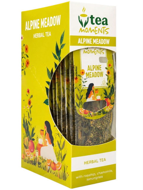 detail Čaj Alpine Meadow v nálevových vreckách 33g 15×2,2g Tea Moments