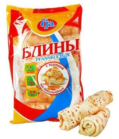 detail Palacinky s kuracím mäsom 348g 7ja
