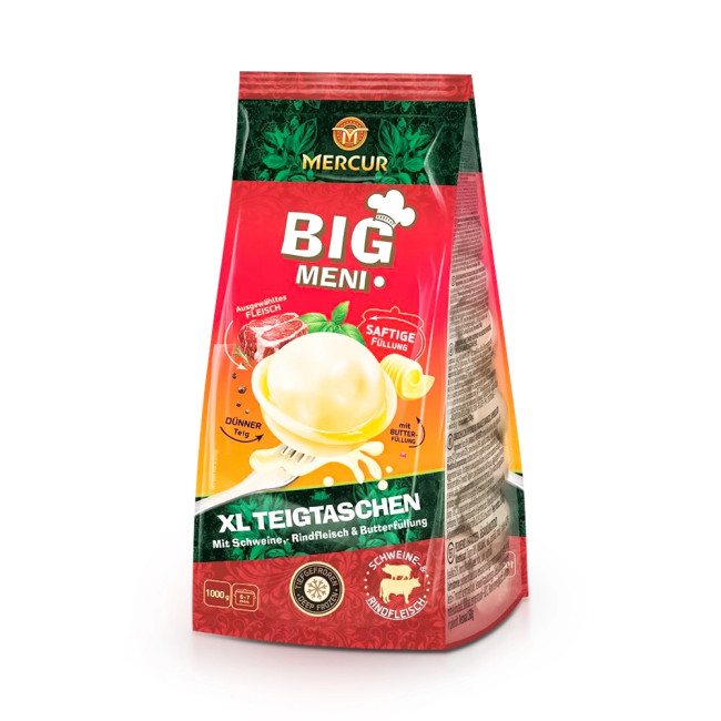 detail Pelmeny BIGmeni 1 kg MERKUR