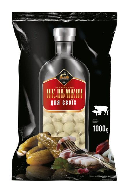 detail Pelmeny s bravčovým a hovädzím mäsom 1000 g Swojskie