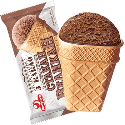 detail Zmrzlina s kakaom a kondenzovaným mliekom 100g Lasunka