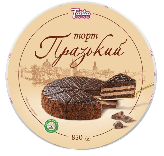 detail Torta Pražská 1kg Tarta
