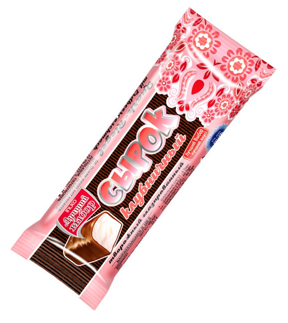 detail Sladký tvaroh v čokoláde jahoda 38g QR