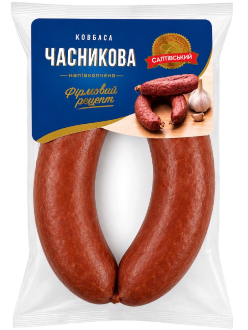 detail Česnaková klobása 700g SMK