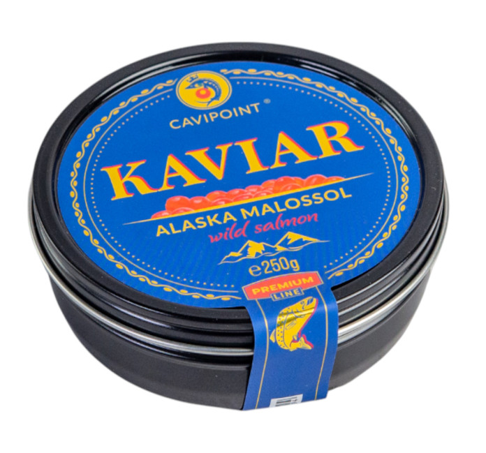 detail Kaviár z lososa kamčatka 250g