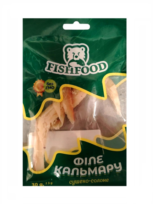 detail Fileta z kalmára 30 g Fishfood