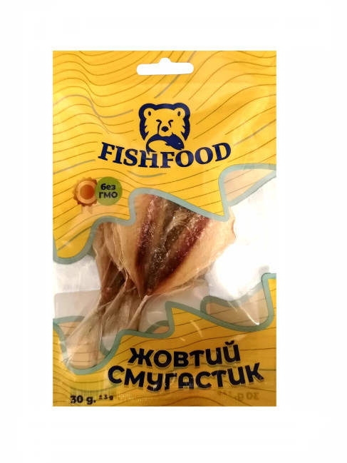 detail Žltý polosatik 30g Fishfood