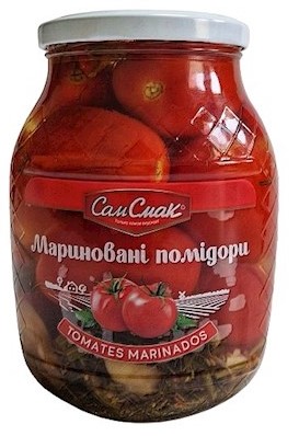 detail Paradajky nakladané 420g Sam Smak