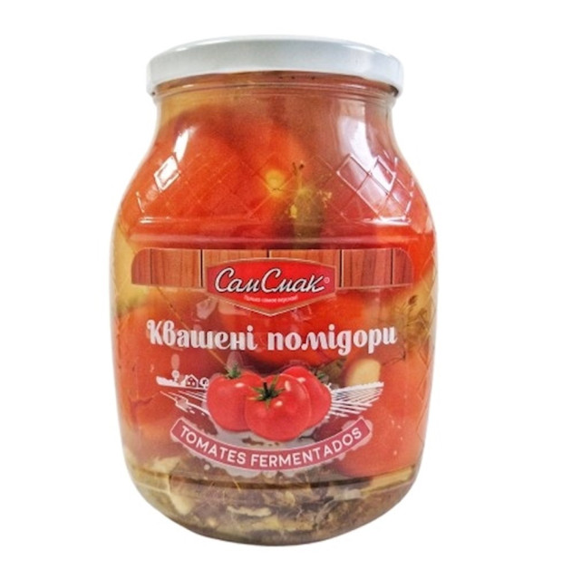detail Kvasené paradajky 420 g Sam Smak