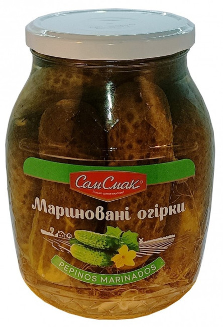 detail Uhorky nakladaná 420g Sam Smak
