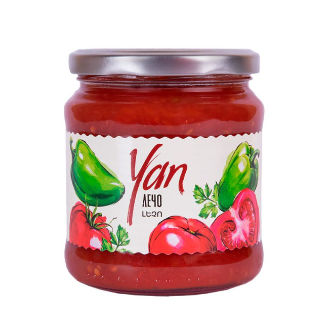 detail Lečo 450g YAN