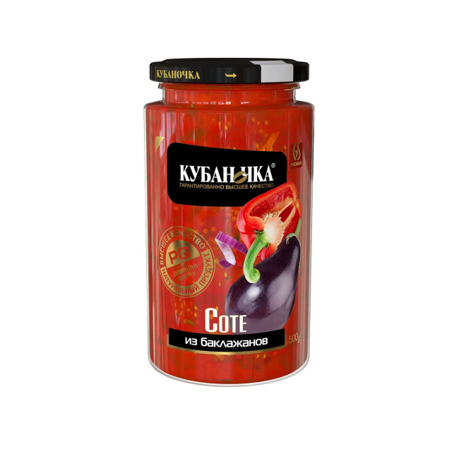 detail Baklažánové soté 360 g Kubanočka