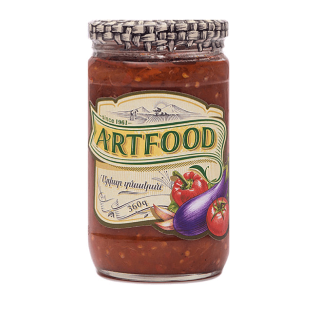 detail Ajvar domáci po kaukazsku 360 g  Artfood