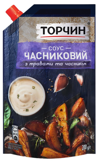 detail Cesnaková omáčka 200g Torčin