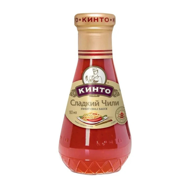 detail Sladká chilli omáčka s korením 183g Kinto