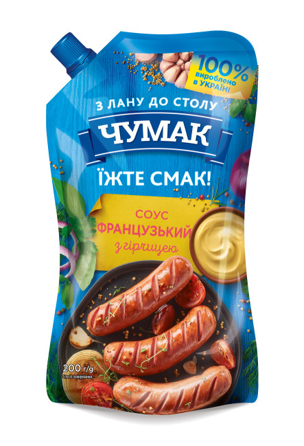 detail Omáčka Francúzska s horčicou 200g Čumak