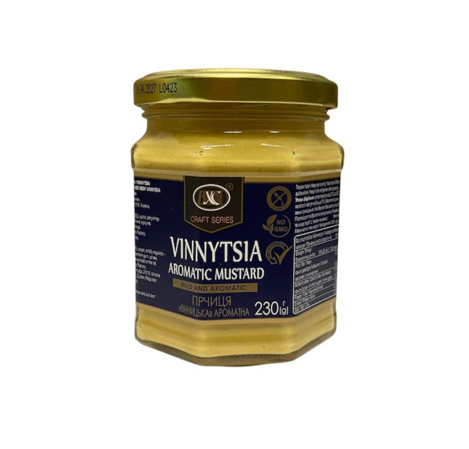 detail Horčica „Vinnická“ aromatická 230 g Craft Series BXC