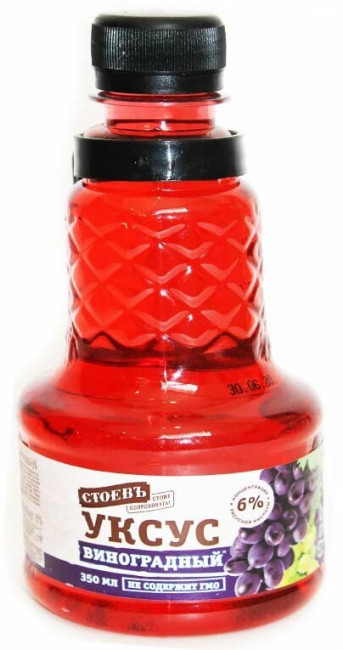 detail Hroznový ocot 6% 0,35L Stoev