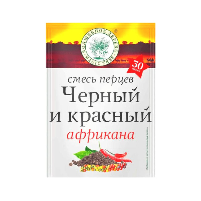 detail Zmes korenia čierny a červený Africana 30g V.D.